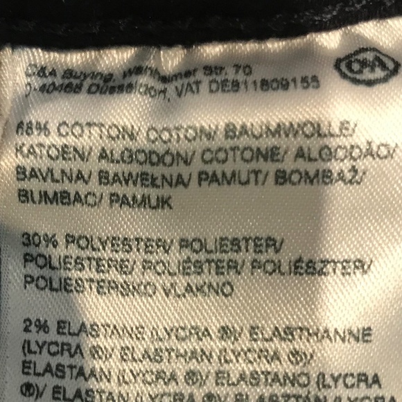 C&A high waisted wide legged cropped jeans - Picture 3 of 4